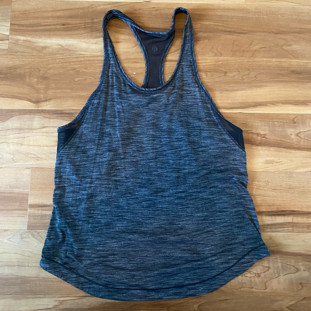 Lululemon tank with mesh back - size 4
